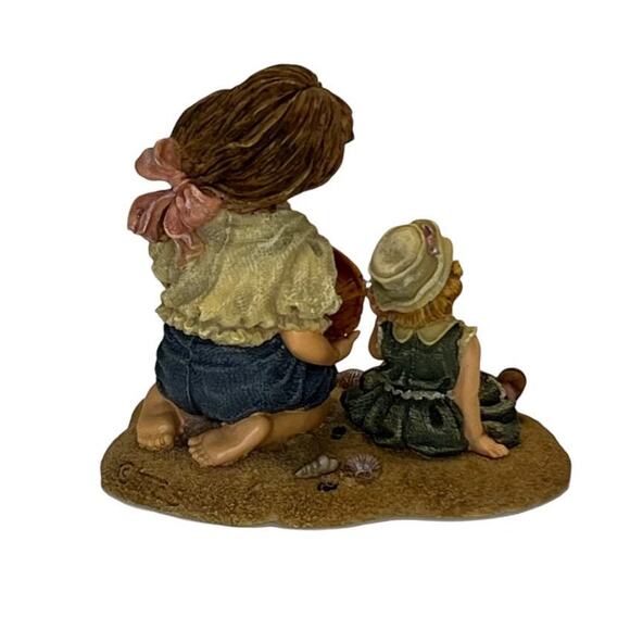 Boyds Bears Dollstone Collection Lucinda and Dawn By the Sea Yesterdays Child - Picture 4 of 13
